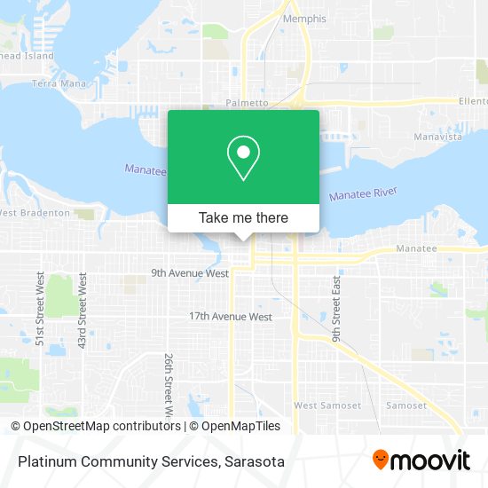 Mapa de Platinum Community Services