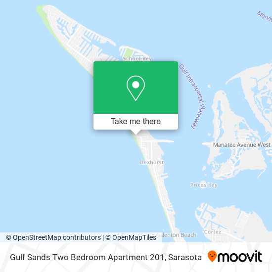 Mapa de Gulf Sands Two Bedroom Apartment 201