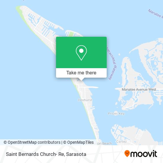 Mapa de Saint Bernards Church- Re