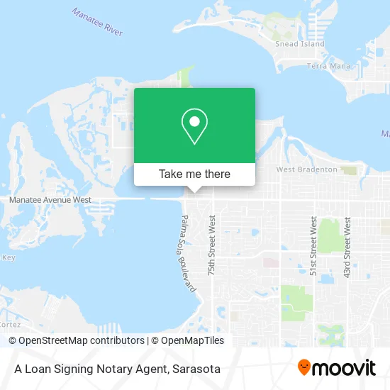 A Loan Signing Notary Agent map
