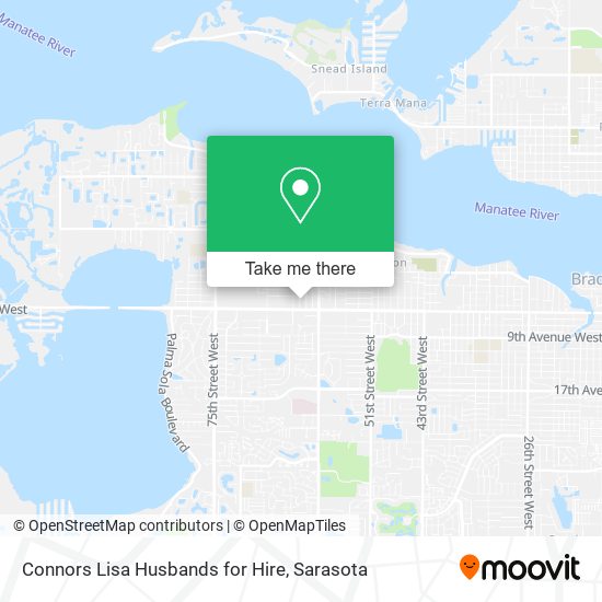 Mapa de Connors Lisa Husbands for Hire