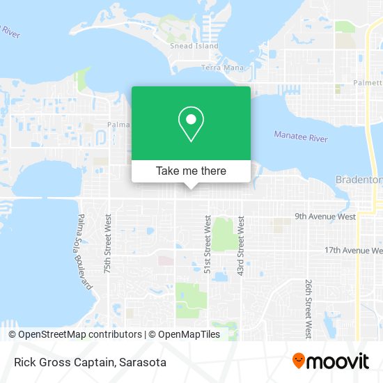 Rick Gross Captain map