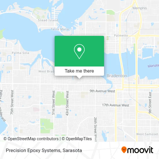 Precision Epoxy Systems map
