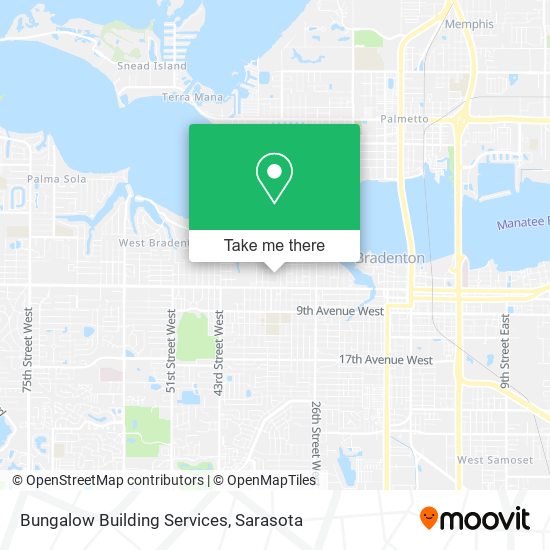 Bungalow Building Services map