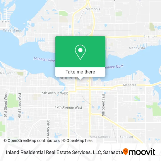 Inland Residential Real Estate Services, LLC map