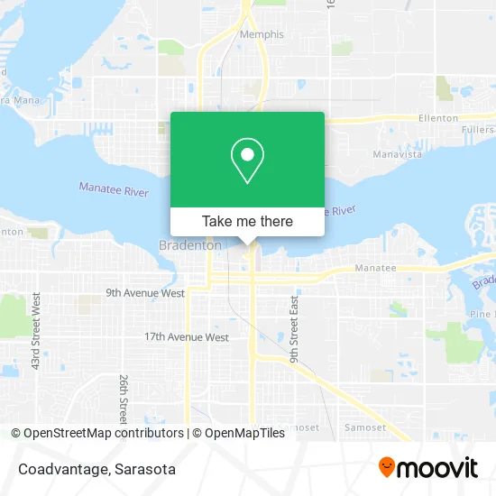 Coadvantage map