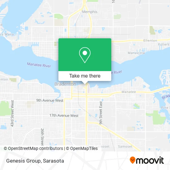 Genesis Group map