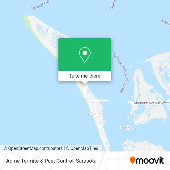 Acme Termite & Pest Control map