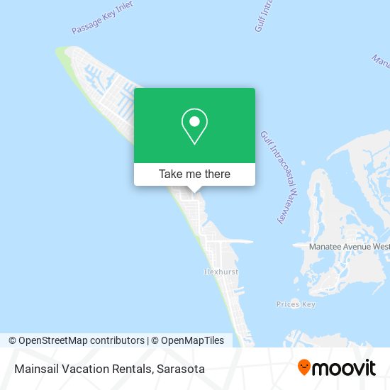 Mainsail Vacation Rentals map