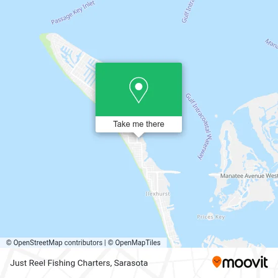 Just Reel Fishing Charters map