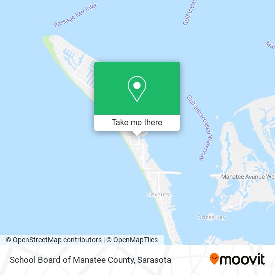 School Board of Manatee County map