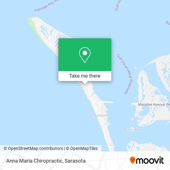 Mapa de Anna Maria Chiropractic