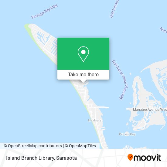 Island Branch Library map