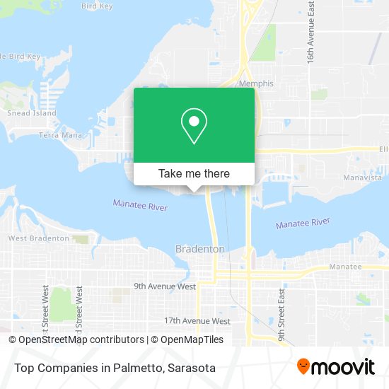 Top Companies in Palmetto map