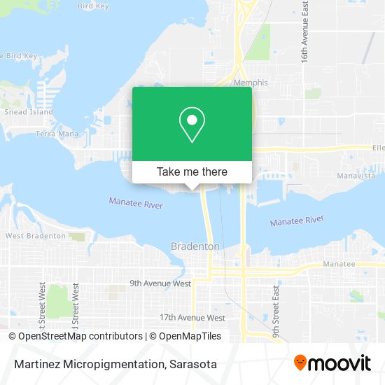 Martinez Micropigmentation map