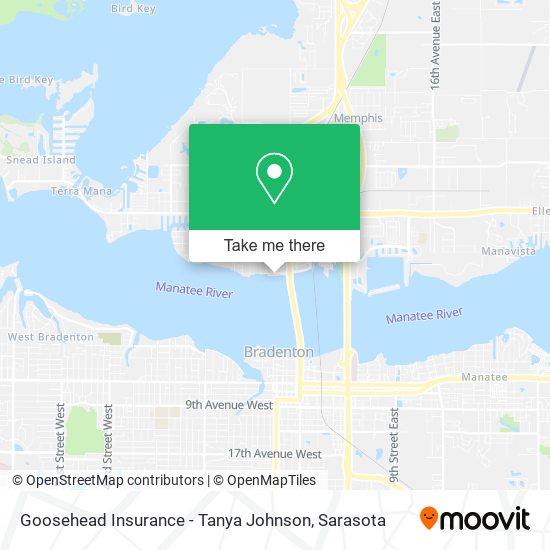Goosehead Insurance - Tanya Johnson map