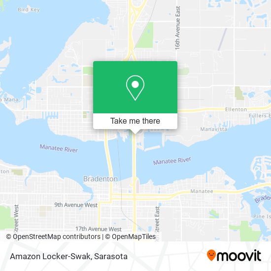 Amazon Locker-Swak map