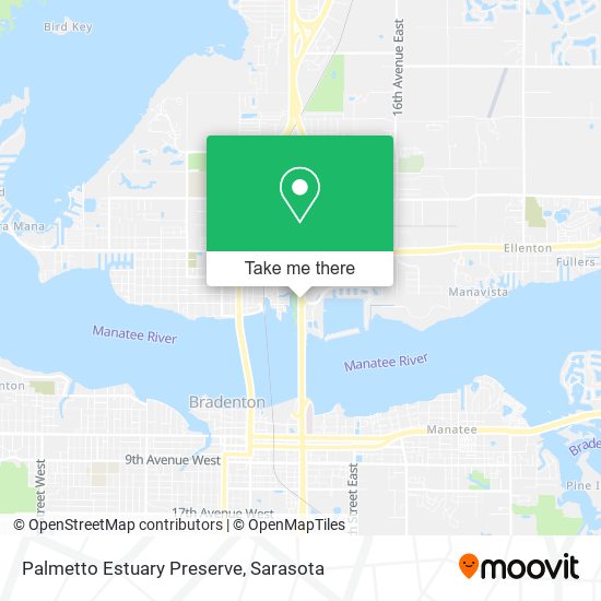 Mapa de Palmetto Estuary Preserve
