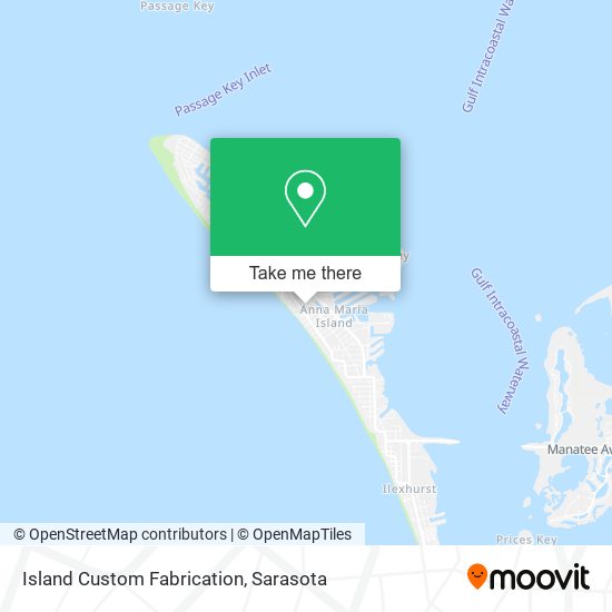 Island Custom Fabrication map