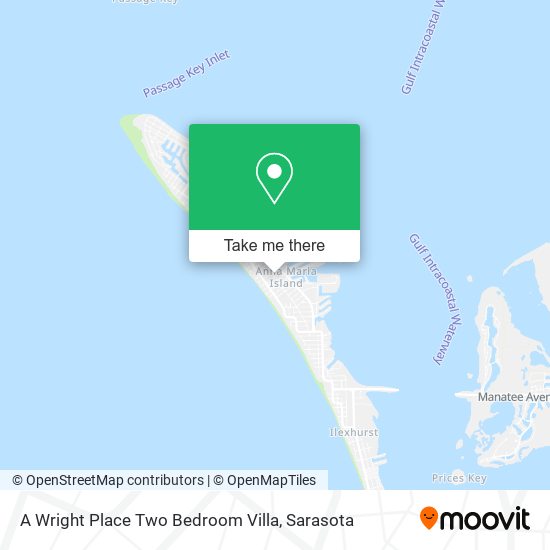 A Wright Place Two Bedroom Villa map