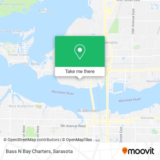 Mapa de Bass N Bay Charters