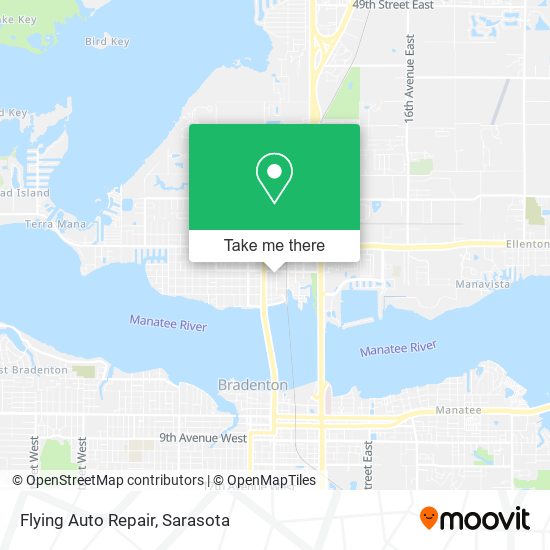Flying Auto Repair map