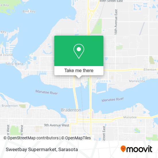 Sweetbay Supermarket map