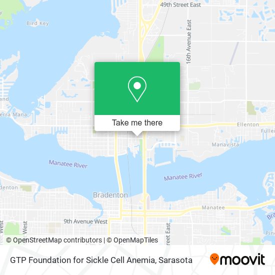 GTP Foundation for Sickle Cell Anemia map