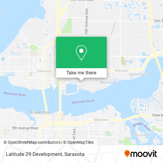 Latitude 29 Development map