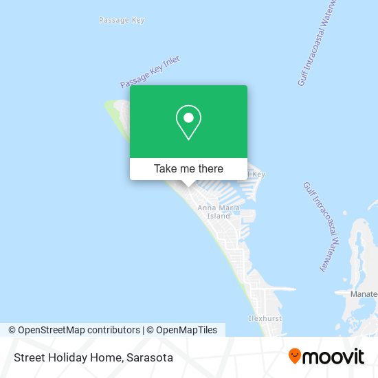 Street Holiday Home map