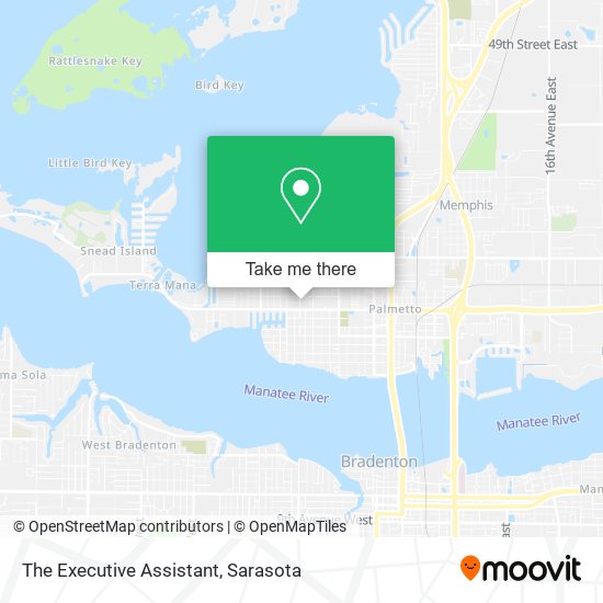 The Executive Assistant map