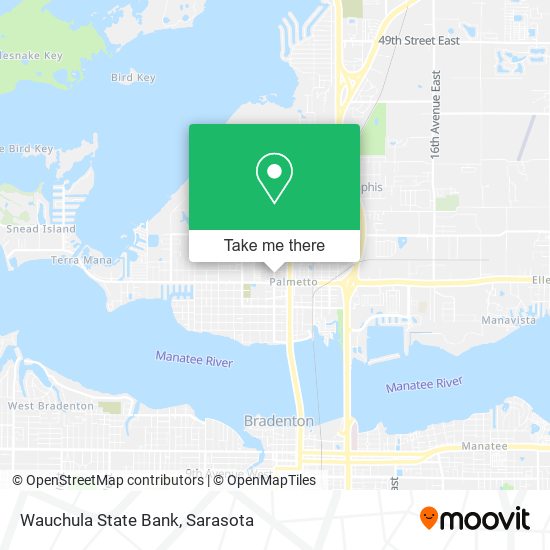 Mapa de Wauchula State Bank