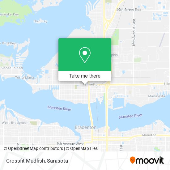 Crossfit Mudfish map