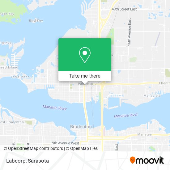 Labcorp map