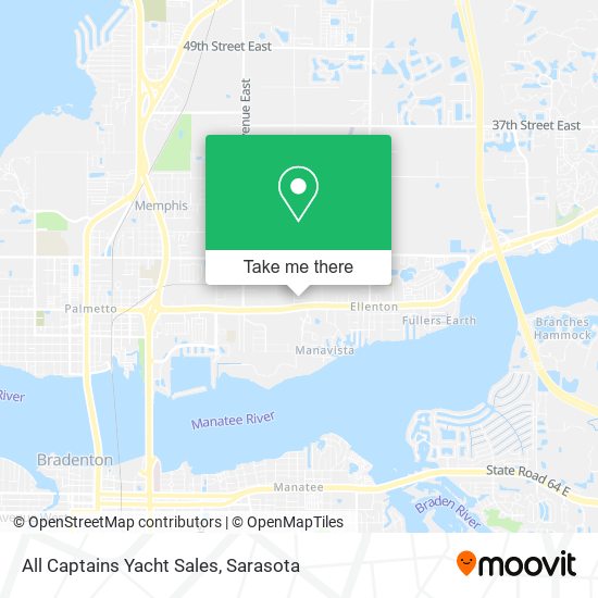 All Captains Yacht Sales map