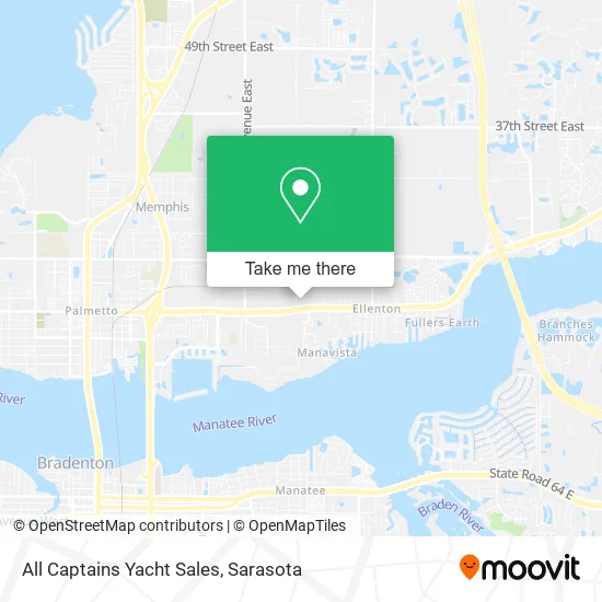 All Captains Yacht Sales map