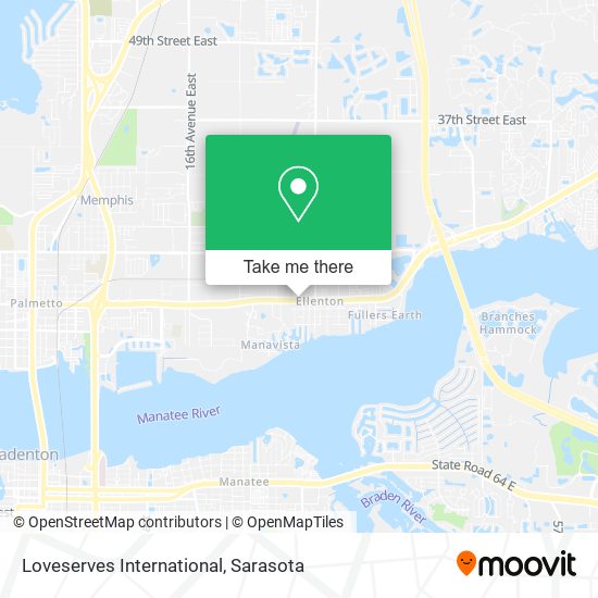 Loveserves International map