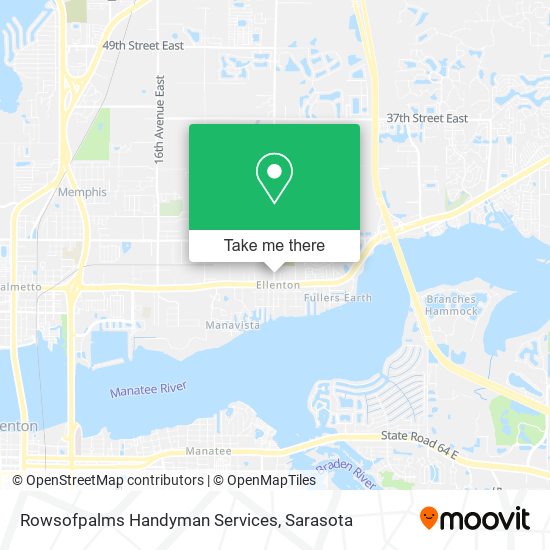 Rowsofpalms Handyman Services map
