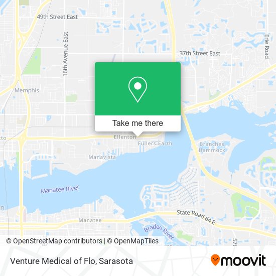 Venture Medical of Flo map
