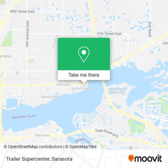 Mapa de Trailer Supercenter