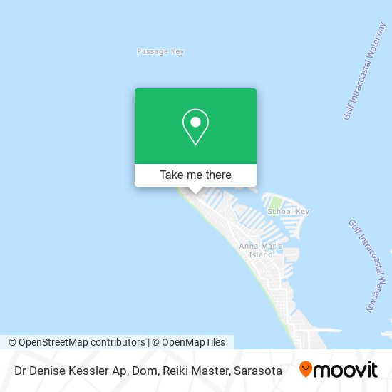 Dr Denise Kessler Ap, Dom, Reiki Master map