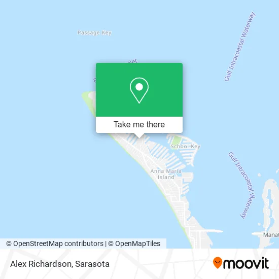 Alex Richardson map