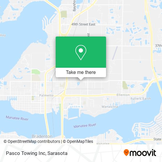 Mapa de Pasco Towing Inc
