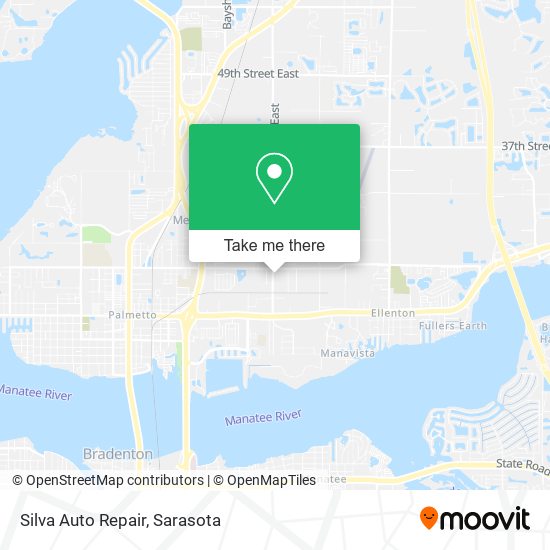 Mapa de Silva Auto Repair