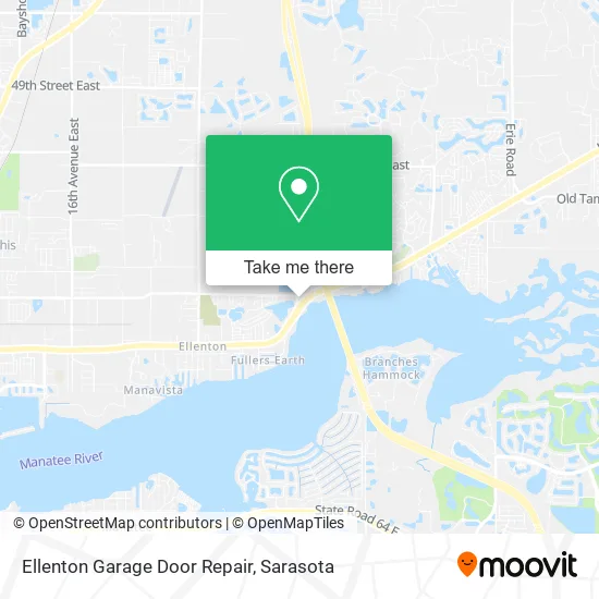 Ellenton Garage Door Repair map