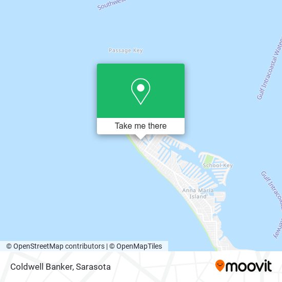 Mapa de Coldwell Banker
