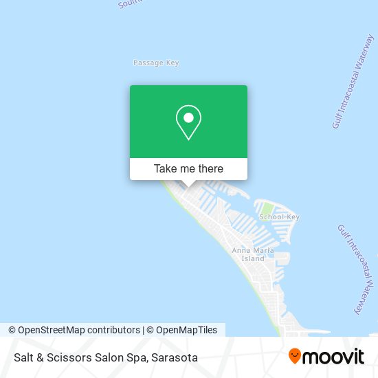 Mapa de Salt & Scissors Salon Spa