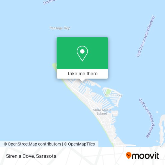Mapa de Sirenia Cove
