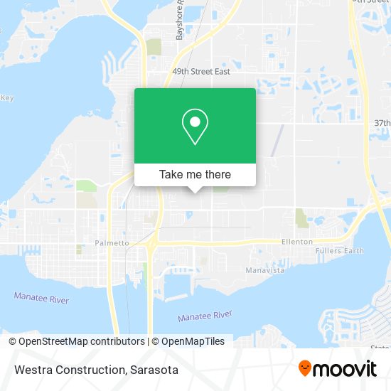 Westra Construction map