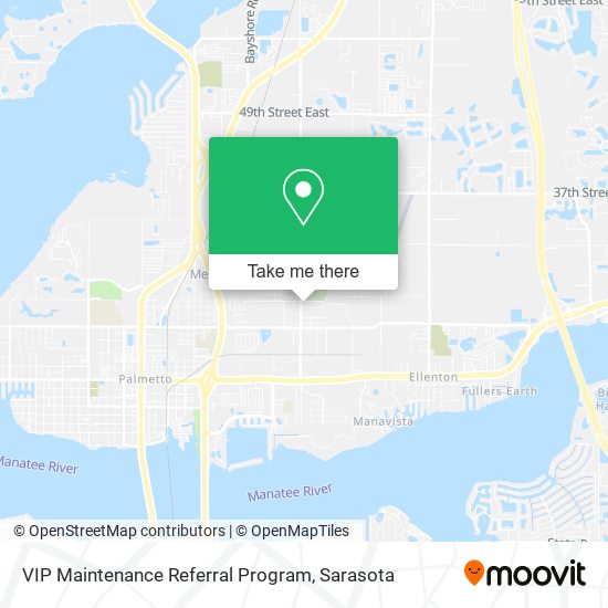 Mapa de VIP Maintenance Referral Program